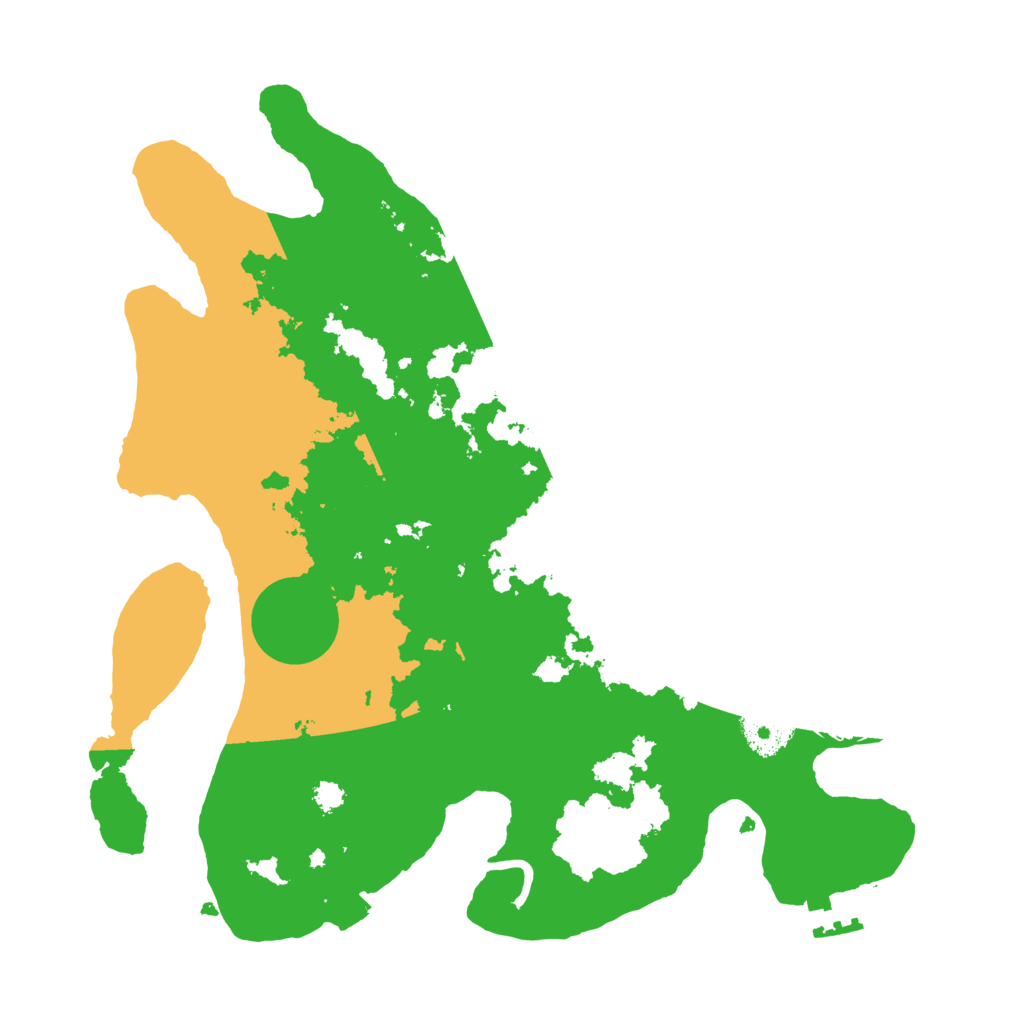 Biome Rust Map: Procedural Map, Size: 3100, Seed: 5004