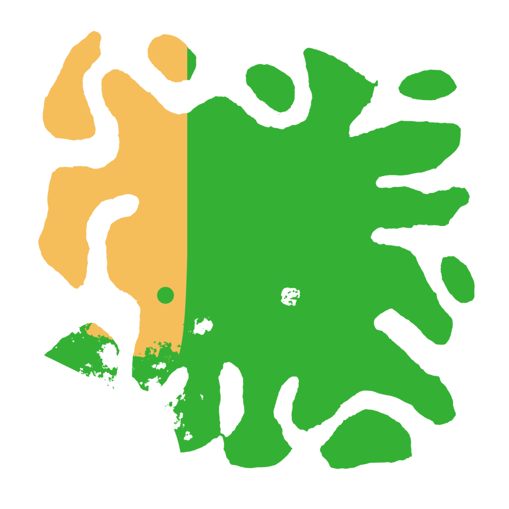 Biome Rust Map: Barren, Size: 4000, Seed: 547678