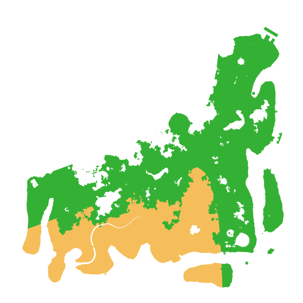Biome Rust Map: Procedural Map, Size: 4000, Seed: 90328740