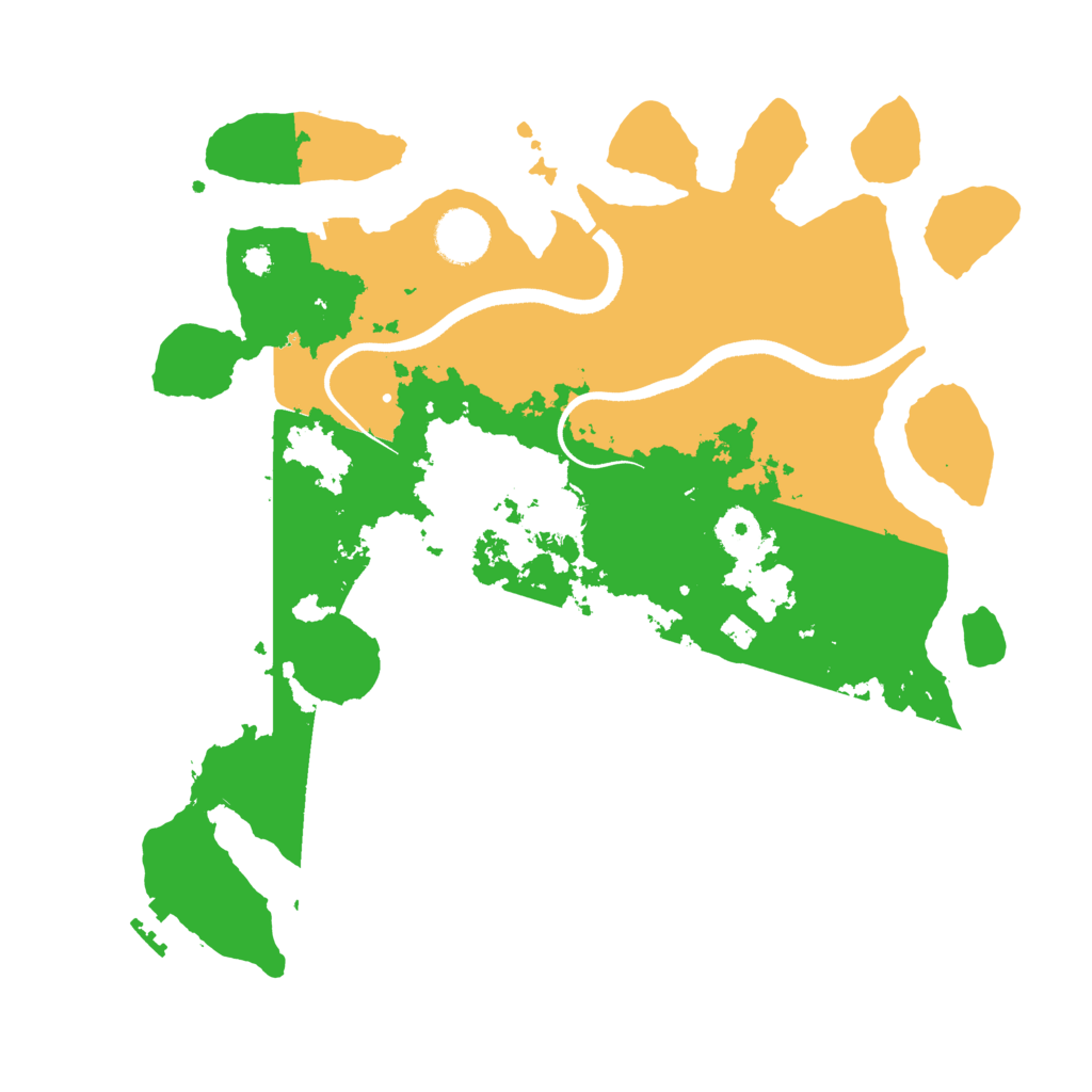 Biome Rust Map: Procedural Map, Size: 3507, Seed: 541831039