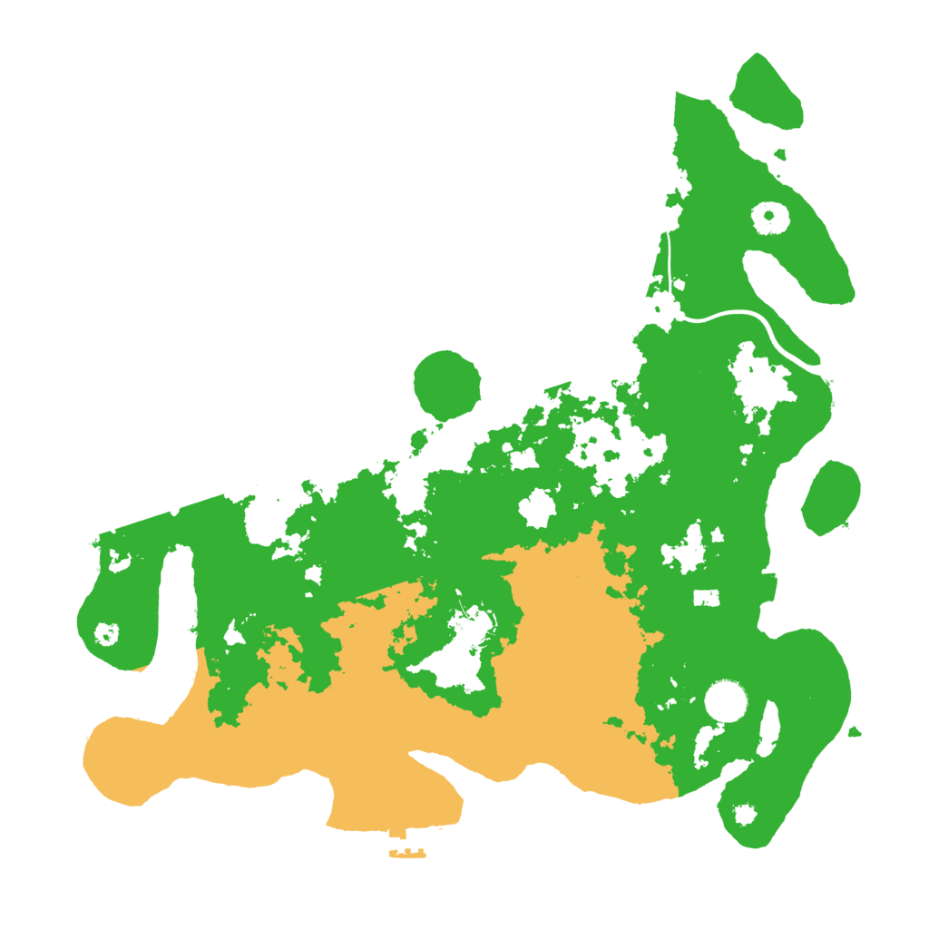 Biome Rust Map: Procedural Map, Size: 3850, Seed: 914980600