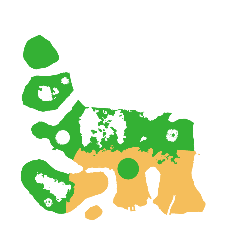 Biome Rust Map: Procedural Map, Size: 3000, Seed: 48089822