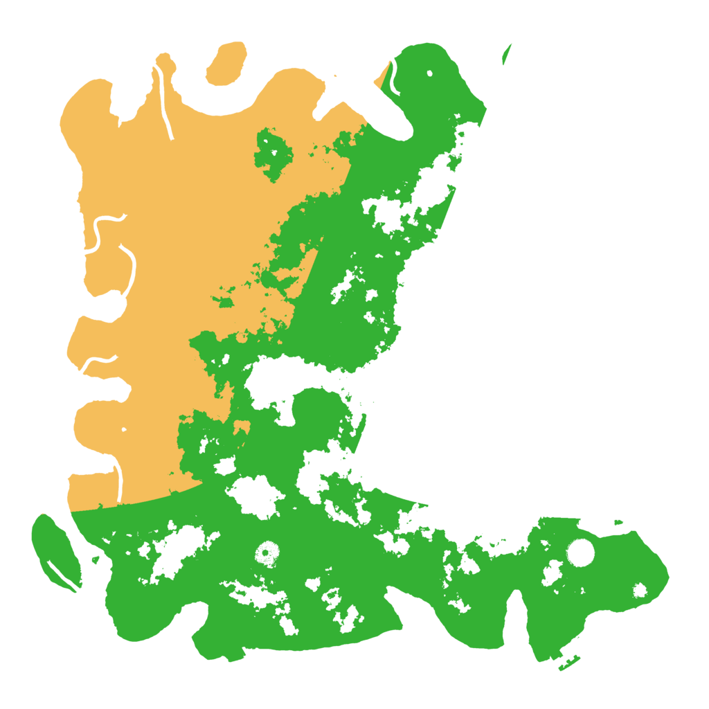 Biome Rust Map: Procedural Map, Size: 4500, Seed: 2200000