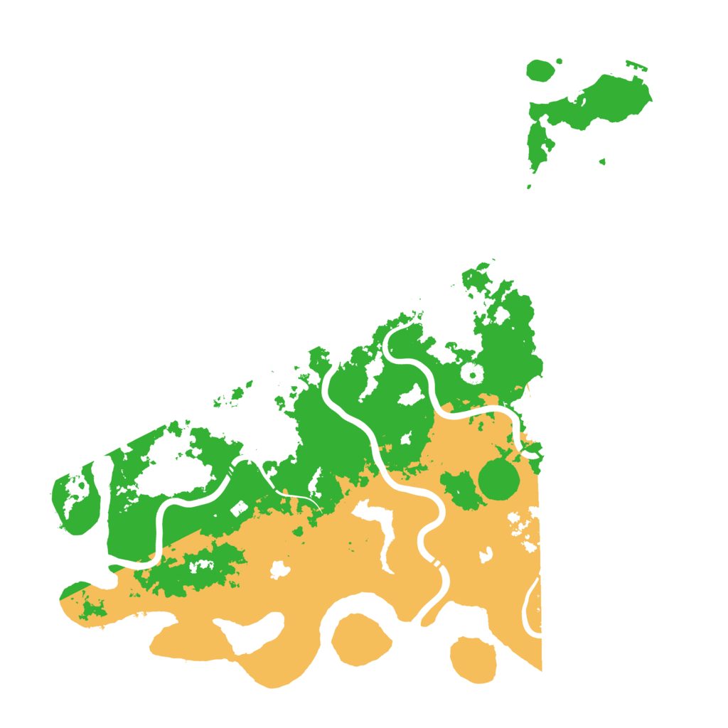 Biome Rust Map: Procedural Map, Size: 4800, Seed: 4615978