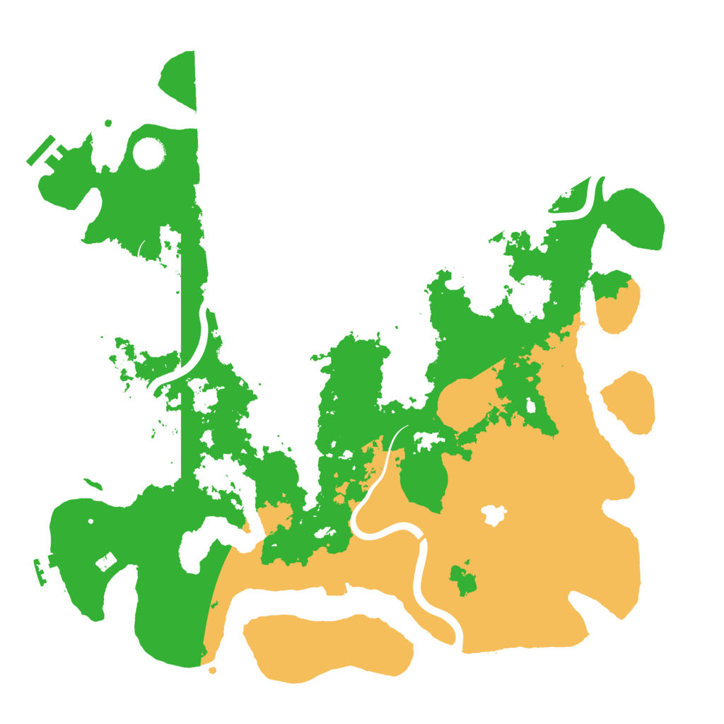 Biome Rust Map: Procedural Map, Size: 4000, Seed: 1326225889
