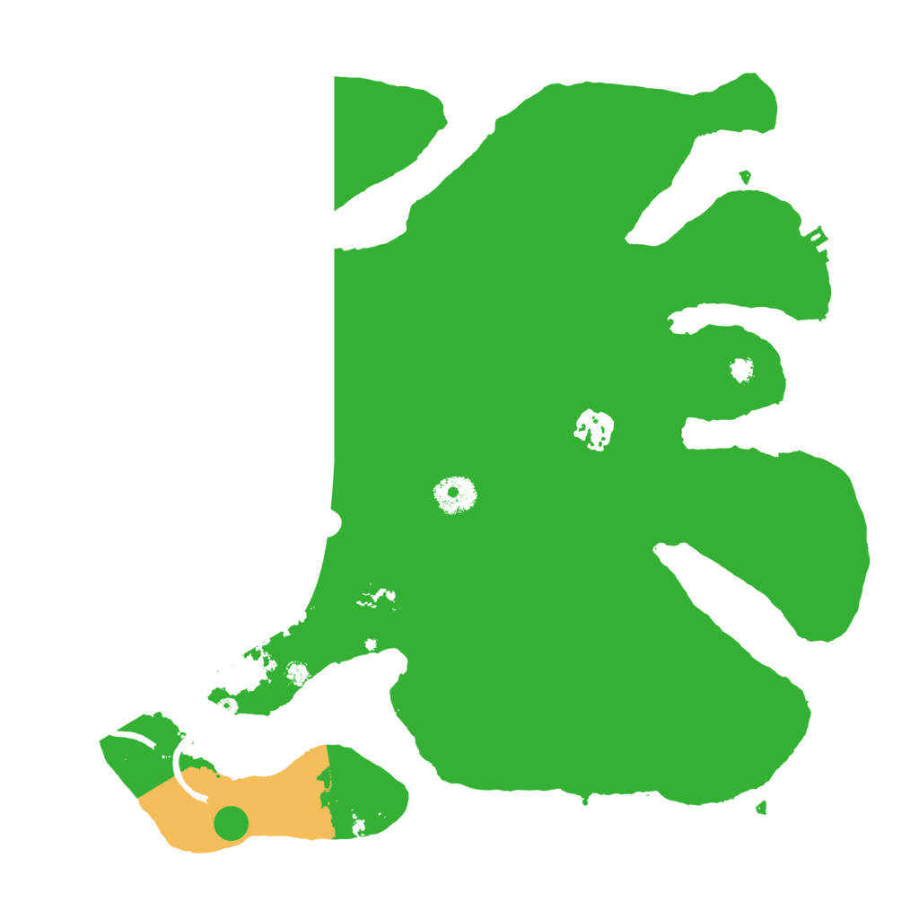 Biome Rust Map: Procedural Map, Size: 3500, Seed: 1923607210