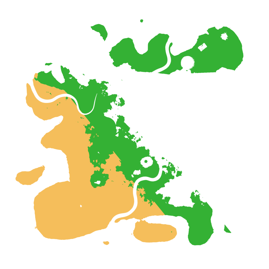 Biome Rust Map: Procedural Map, Size: 3520, Seed: 1337