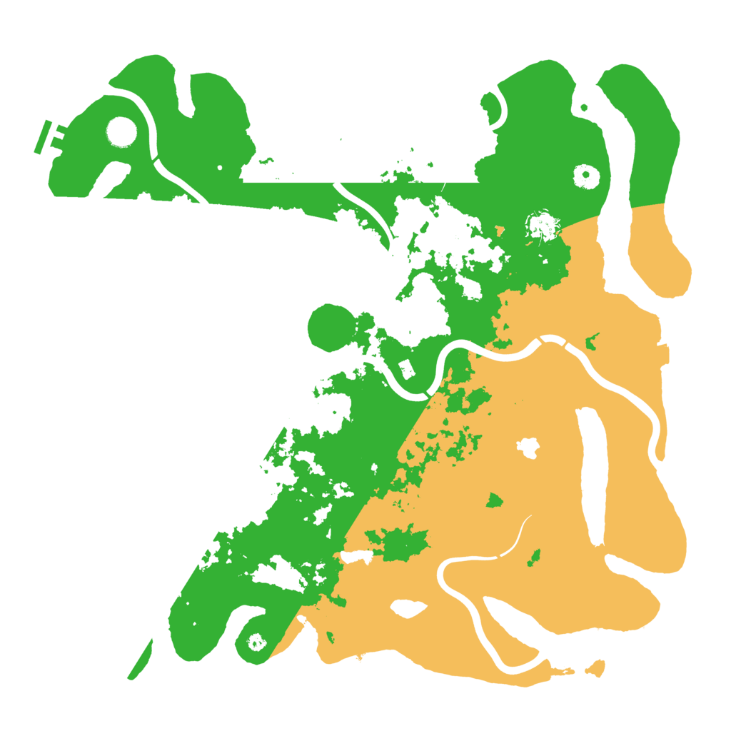 Biome Rust Map: Procedural Map, Size: 4250, Seed: 130