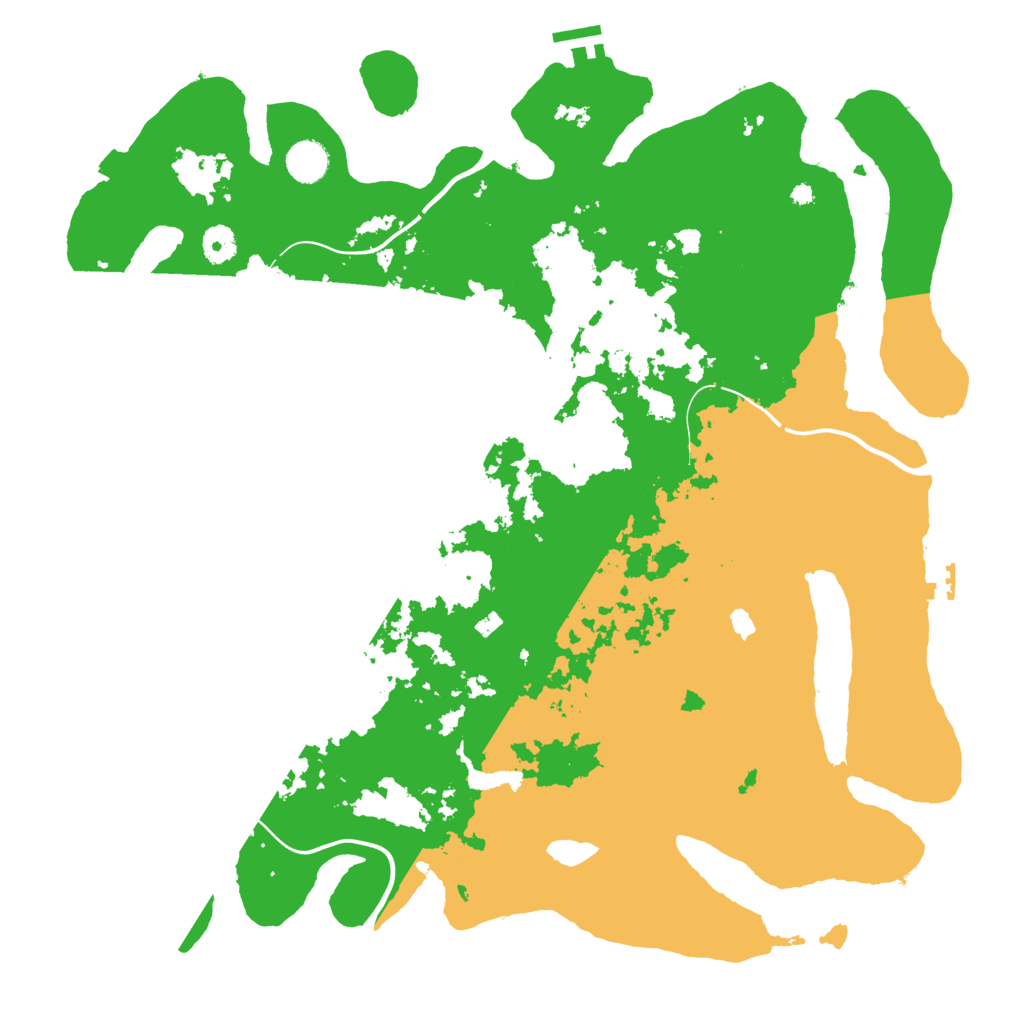 Biome Rust Map: Procedural Map, Size: 4250, Seed: 130