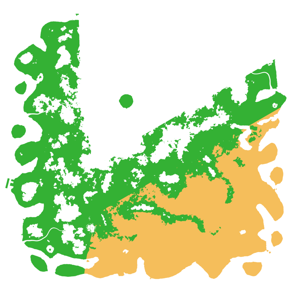 Biome Rust Map: Procedural Map, Size: 6000, Seed: 103826415