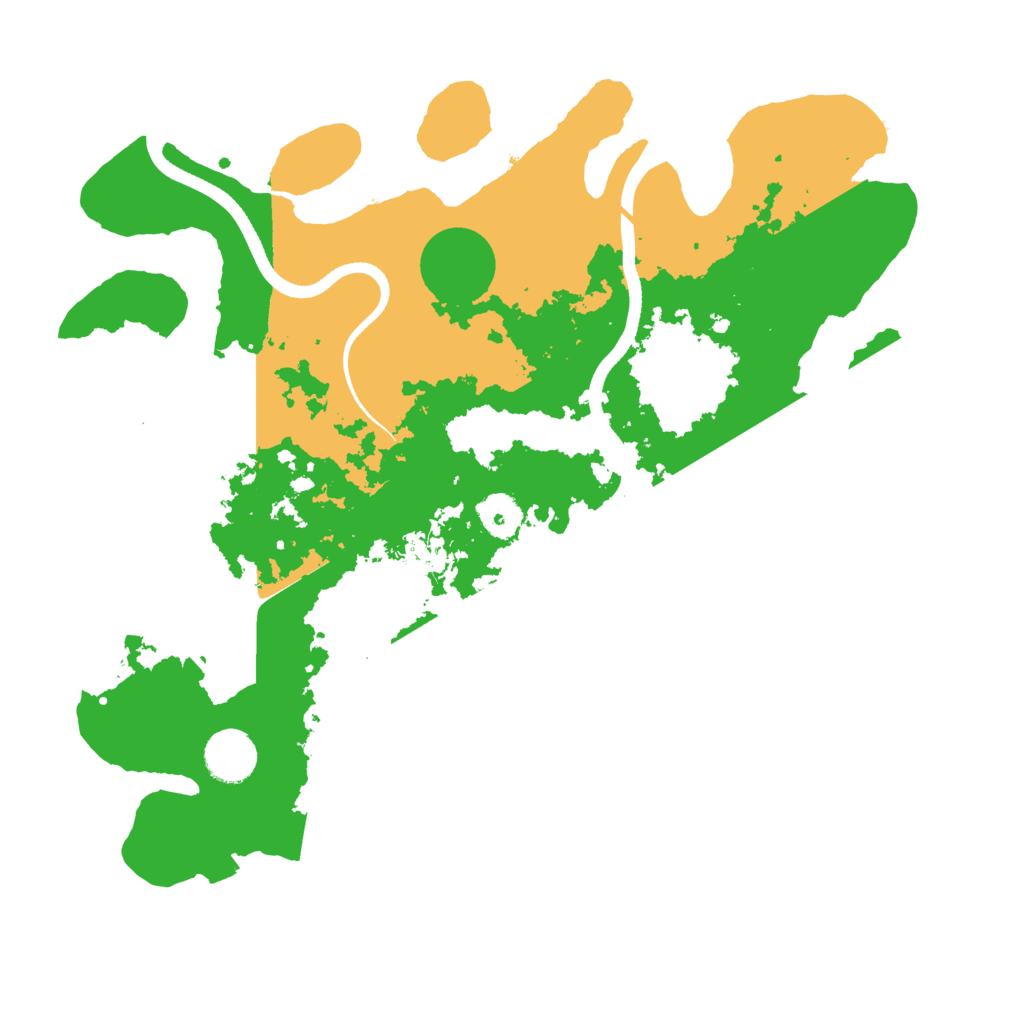 Biome Rust Map: Procedural Map, Size: 3600, Seed: 337373444