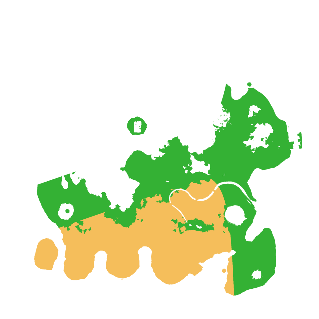 Biome Rust Map: Procedural Map, Size: 3000, Seed: 643636346