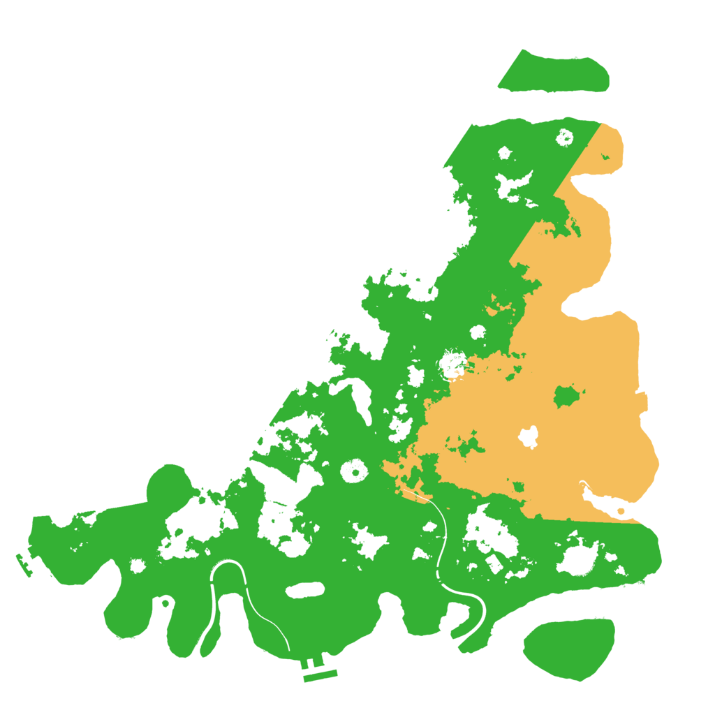Biome Rust Map: Procedural Map, Size: 4250, Seed: 956156