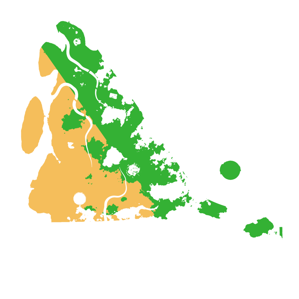 Biome Rust Map: Procedural Map, Size: 4250, Seed: 848565
