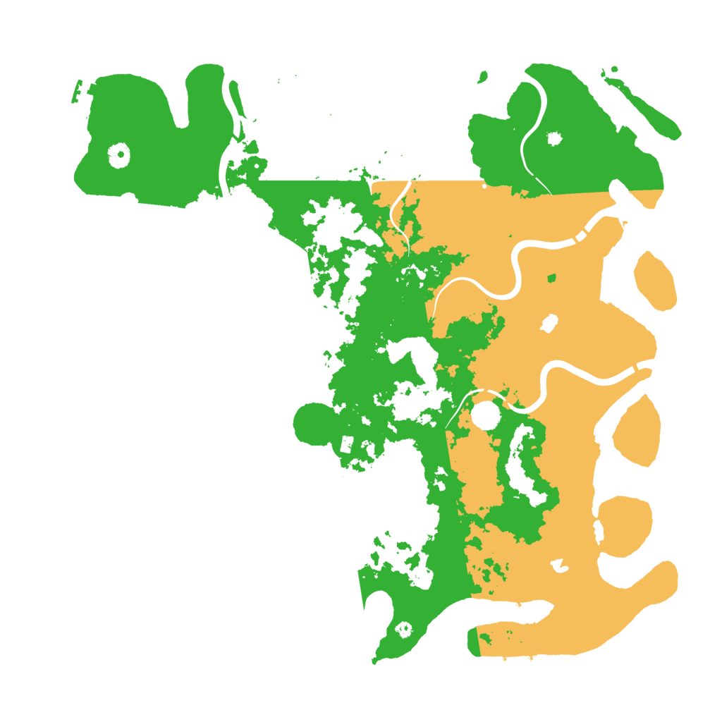 Biome Rust Map: Procedural Map, Size: 4500, Seed: 1913326881