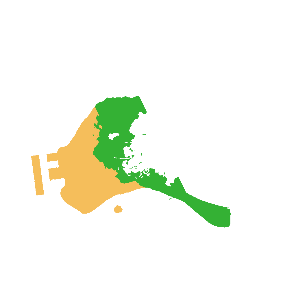 Biome Rust Map: Procedural Map, Size: 1500, Seed: 31231