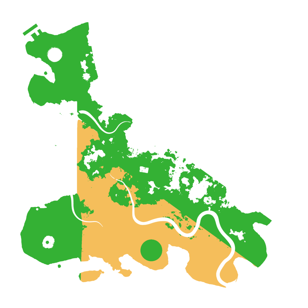 Biome Rust Map: Procedural Map, Size: 3750, Seed: 914059