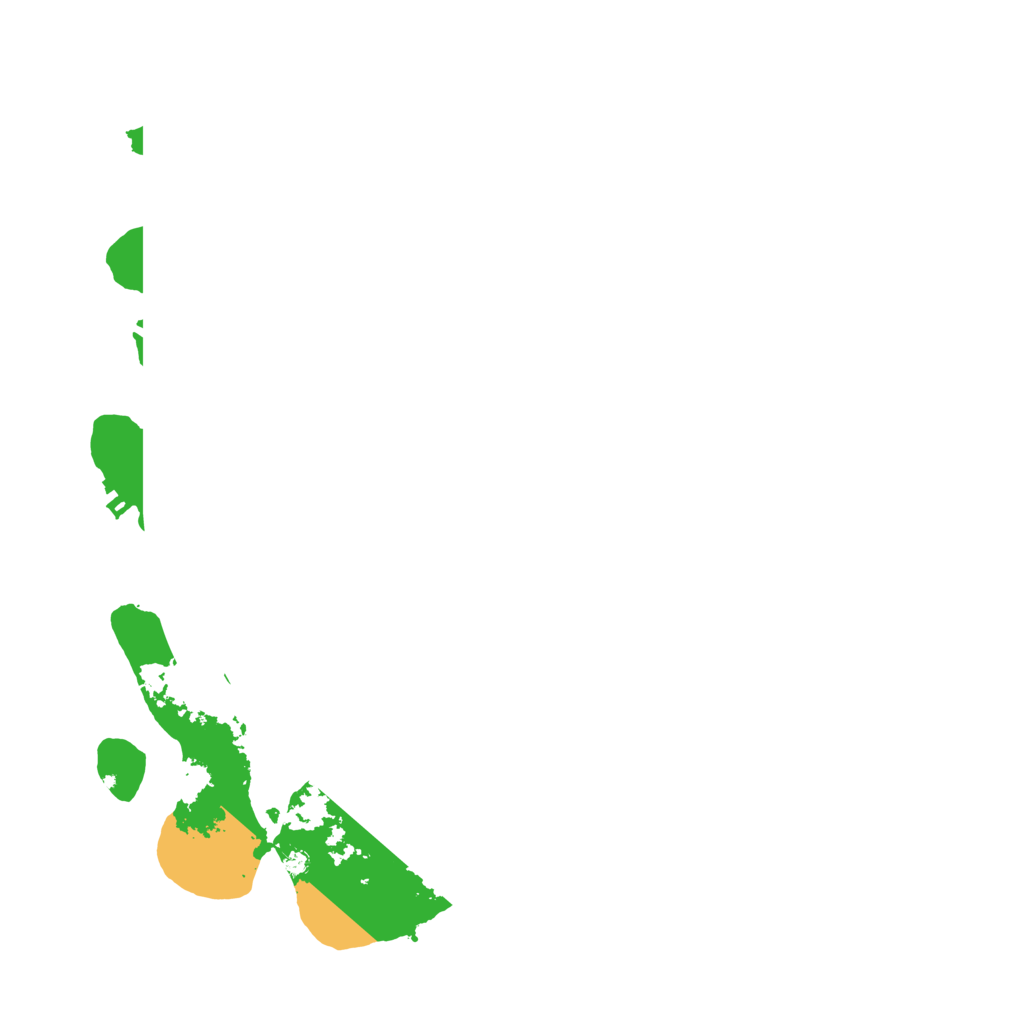 Biome Rust Map: Procedural Map, Size: 3500, Seed: 5253882