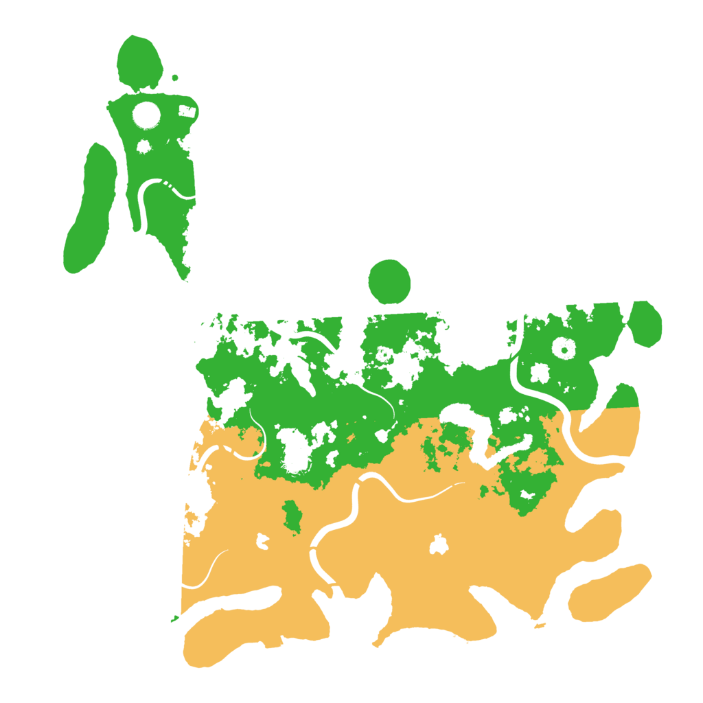 Biome Rust Map: Procedural Map, Size: 4500, Seed: 6838