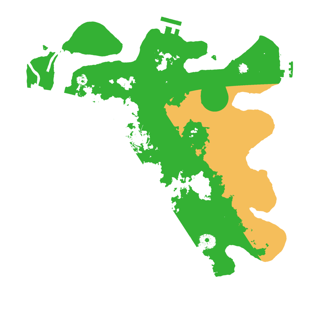 Biome Rust Map: Procedural Map, Size: 3000, Seed: 178049045