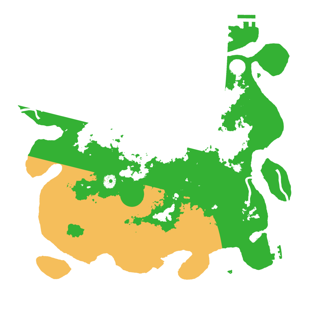 Biome Rust Map: Procedural Map, Size: 3500, Seed: 1498794731