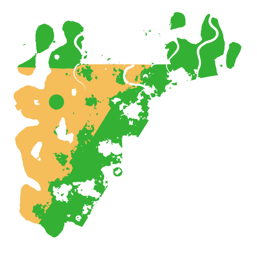 Biome Rust Map: Procedural Map, Size: 4500, Seed: 1617058164