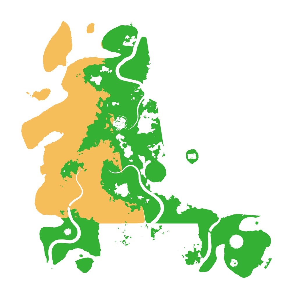 Biome Rust Map: Procedural Map, Size: 3850, Seed: 372794265