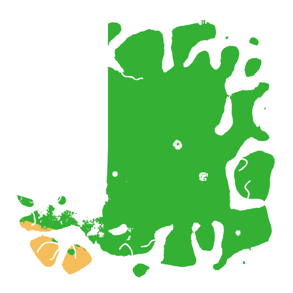 Biome Rust Map: Procedural Map, Size: 4800, Seed: 48214