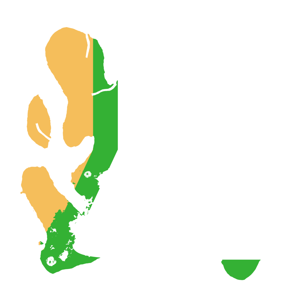 Biome Rust Map: Procedural Map, Size: 3300, Seed: 511063006