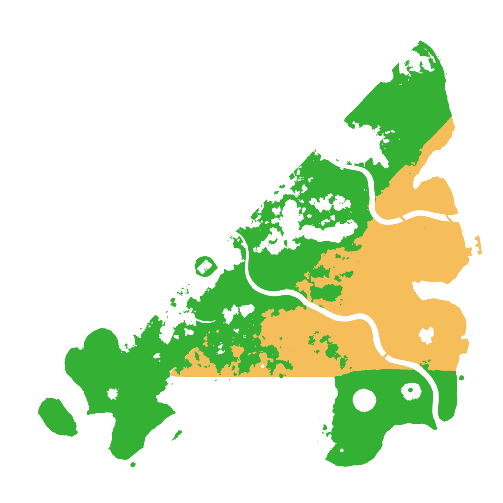 Biome Rust Map: Procedural Map, Size: 4000, Seed: 3946