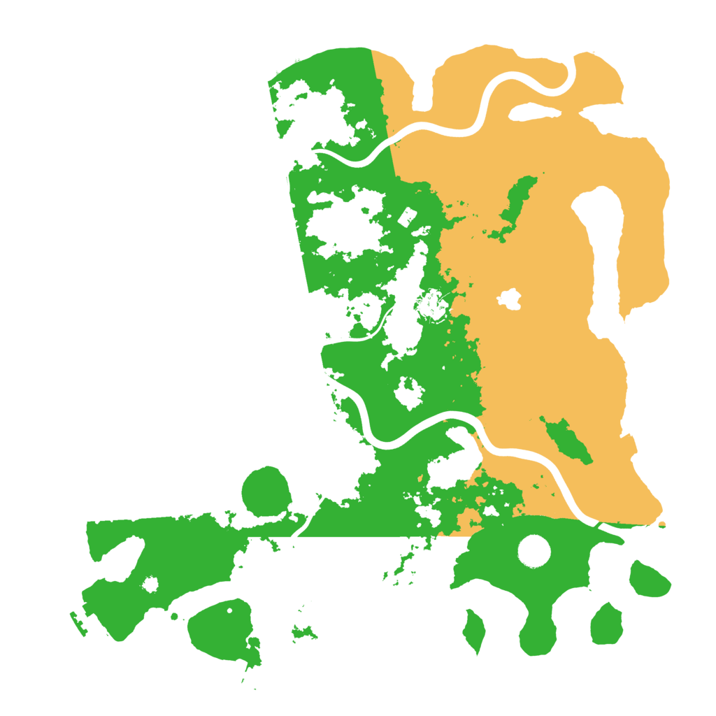 Biome Rust Map: Procedural Map, Size: 4000, Seed: 678364423