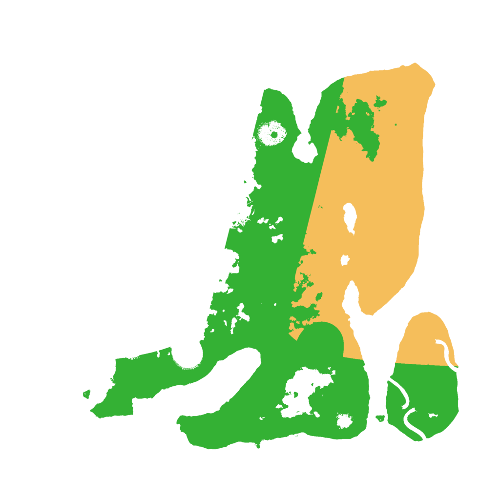 Biome Rust Map: Procedural Map, Size: 3000, Seed: 8712