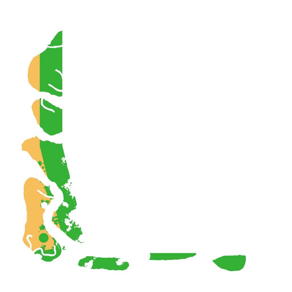 Biome Rust Map: Procedural Map, Size: 4000, Seed: 5043