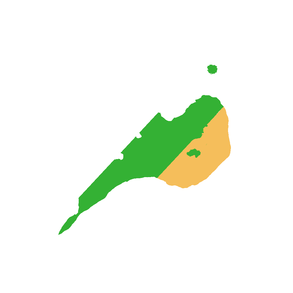 Biome Rust Map: Procedural Map, Size: 1200, Seed: 123321