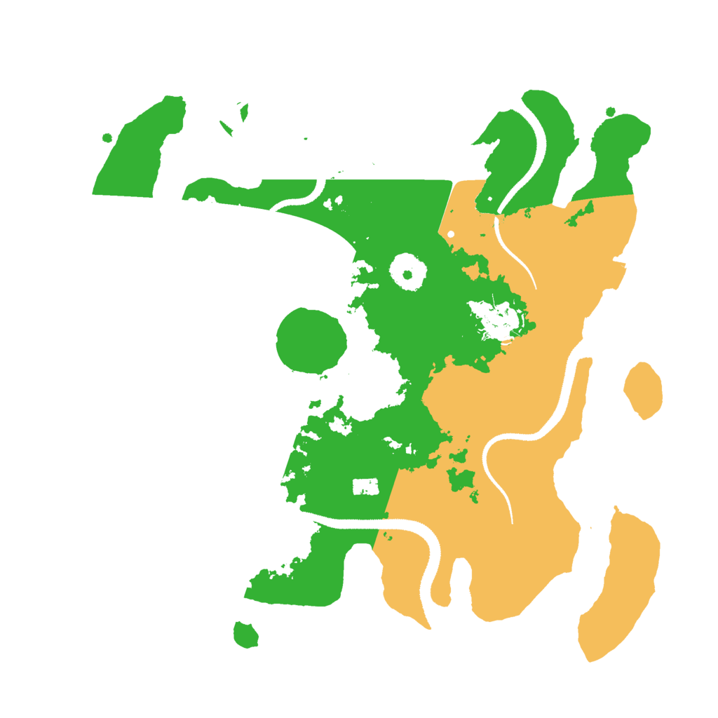 Biome Rust Map: Procedural Map, Size: 3000, Seed: 1568160300