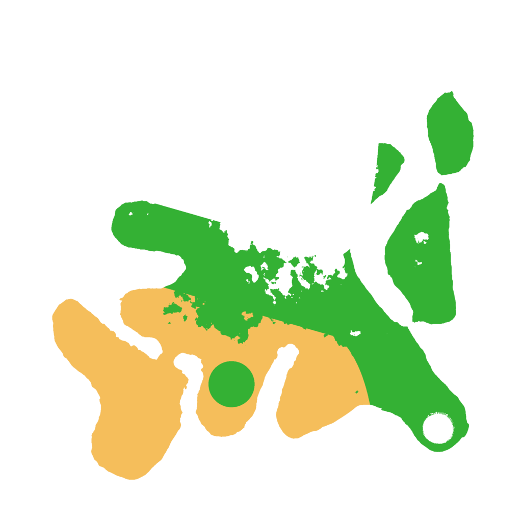 Biome Rust Map: Barren, Size: 3000, Seed: 919001