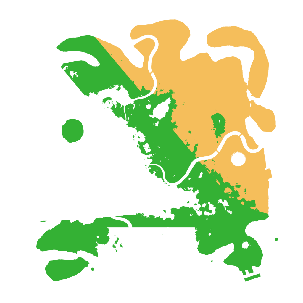 Biome Rust Map: Procedural Map, Size: 3750, Seed: 62543783