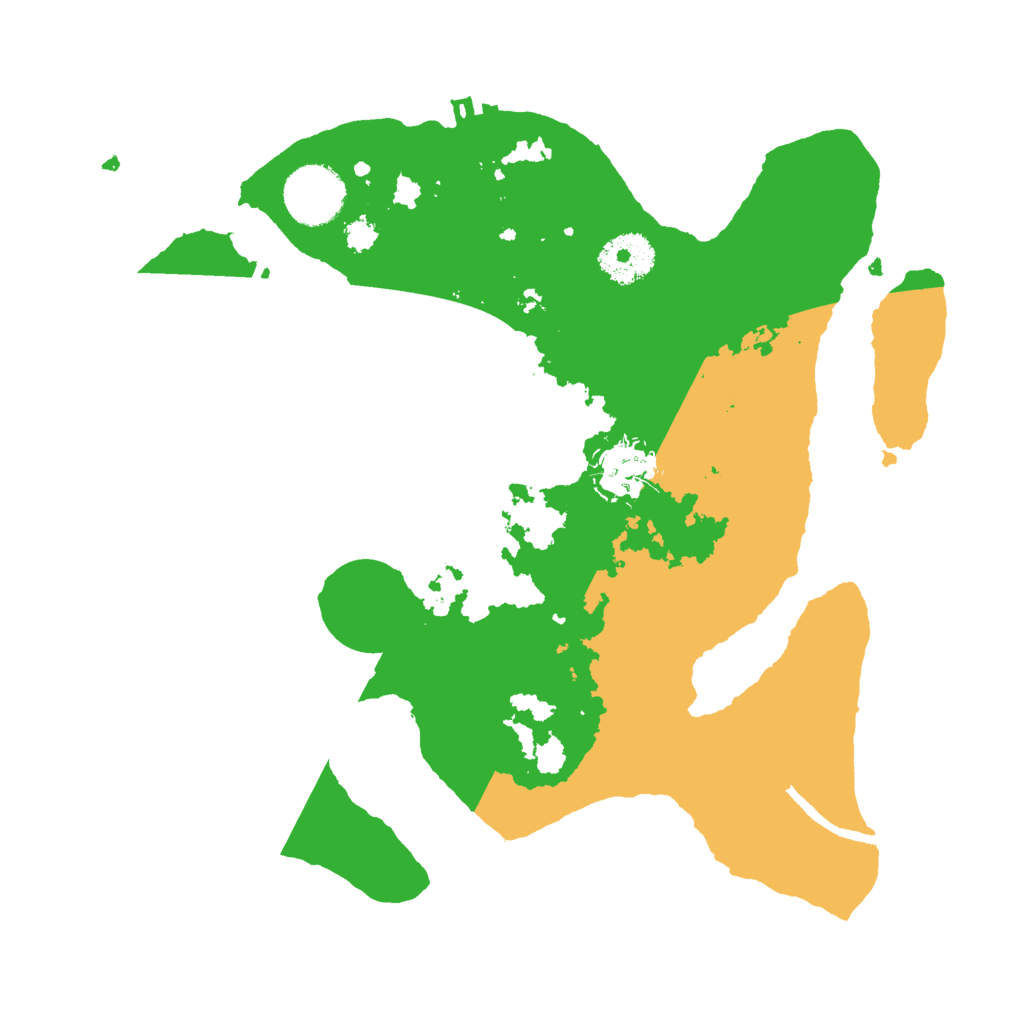 Biome Rust Map: Procedural Map, Size: 3000, Seed: 247258