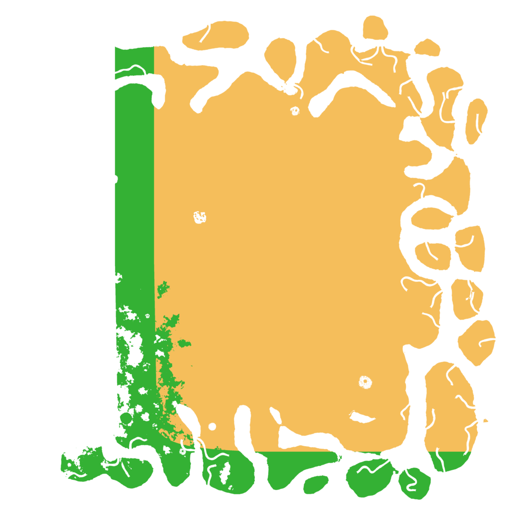 Biome Rust Map: Procedural Map, Size: 6000, Seed: 4215