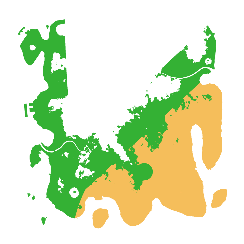 Biome Rust Map: Procedural Map, Size: 3750, Seed: 1569625580