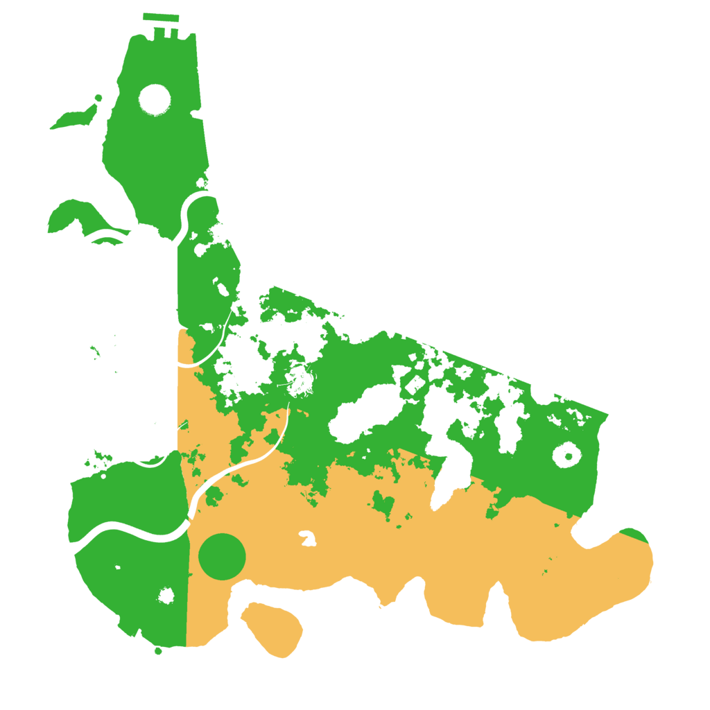 Biome Rust Map: Procedural Map, Size: 4000, Seed: 2128255176