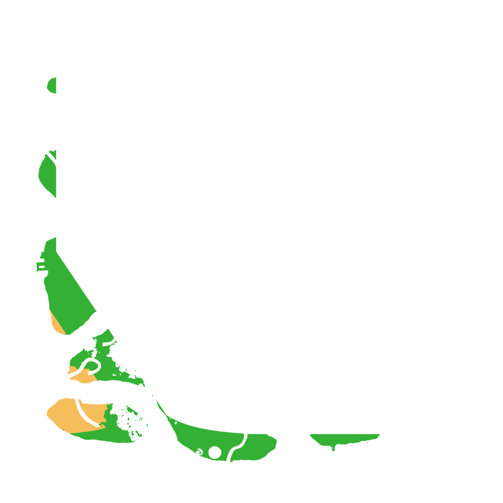 Biome Rust Map: Procedural Map, Size: 3500, Seed: 415409428