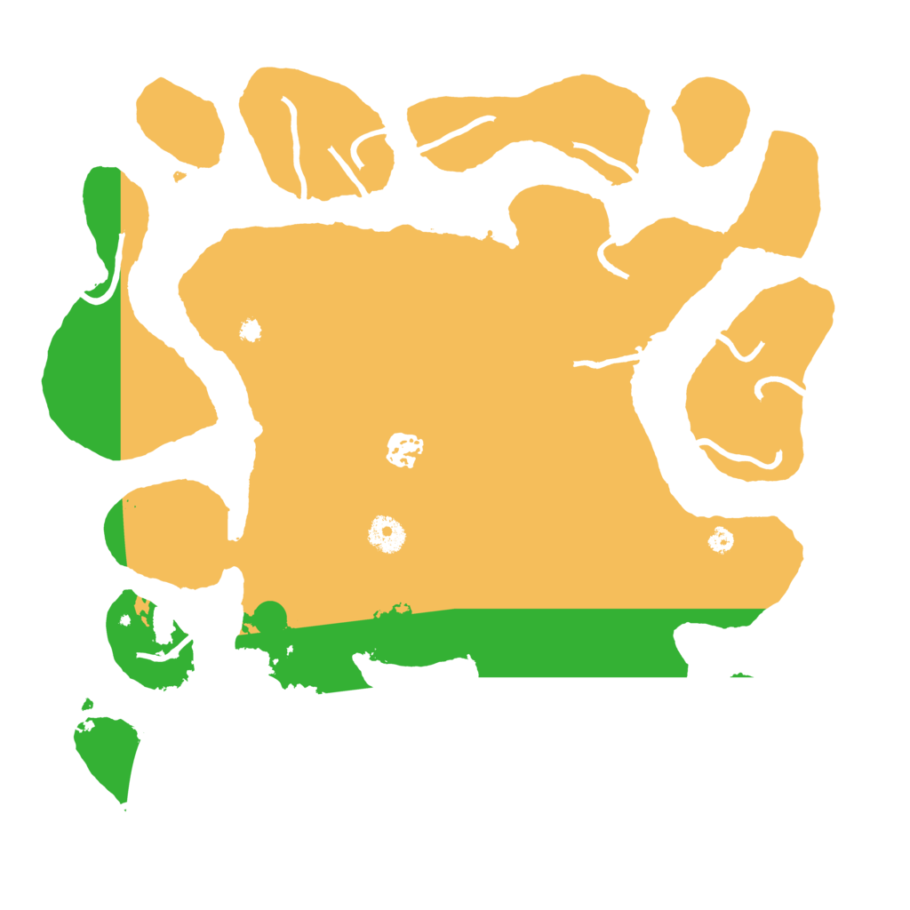 Biome Rust Map: Procedural Map, Size: 3750, Seed: 853477