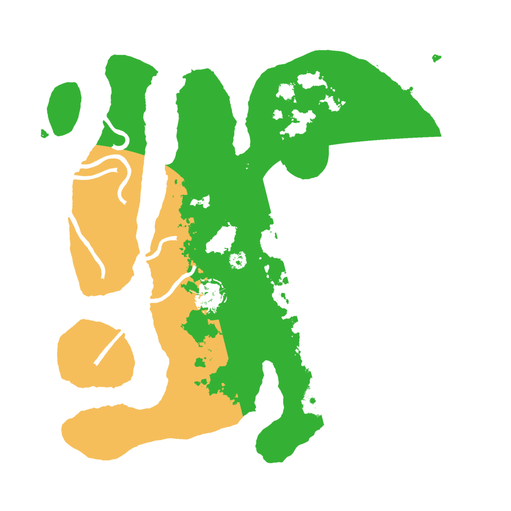 Biome Rust Map: Procedural Map, Size: 3000, Seed: 1011276749