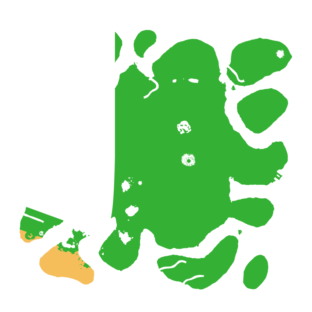 Biome Rust Map: Procedural Map, Size: 3500, Seed: 1553720505