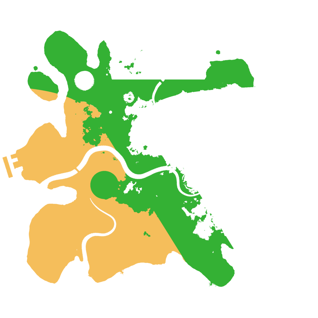 Biome Rust Map: Procedural Map, Size: 3000, Seed: 748