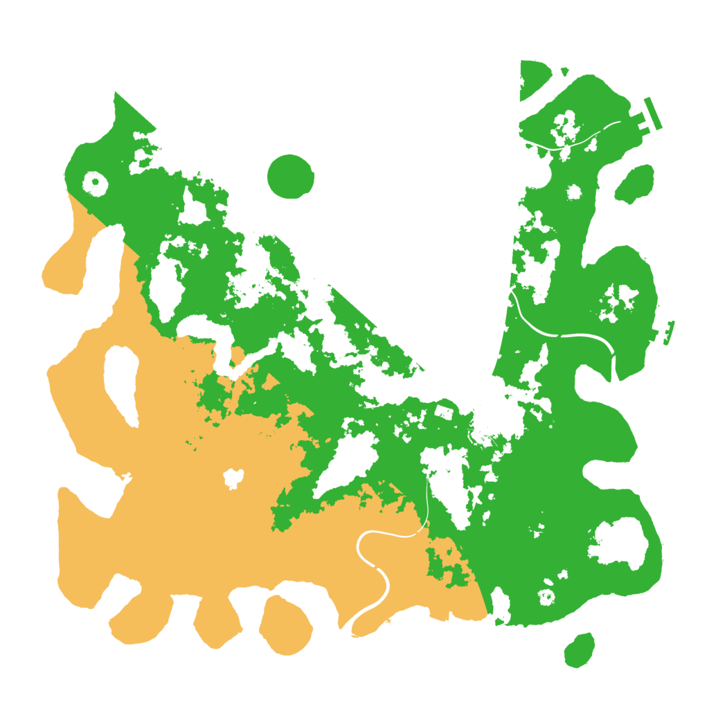 Biome Rust Map: Procedural Map, Size: 4250, Seed: 804899