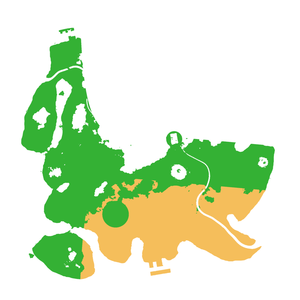 Biome Rust Map: Procedural Map, Size: 3000, Seed: 902832