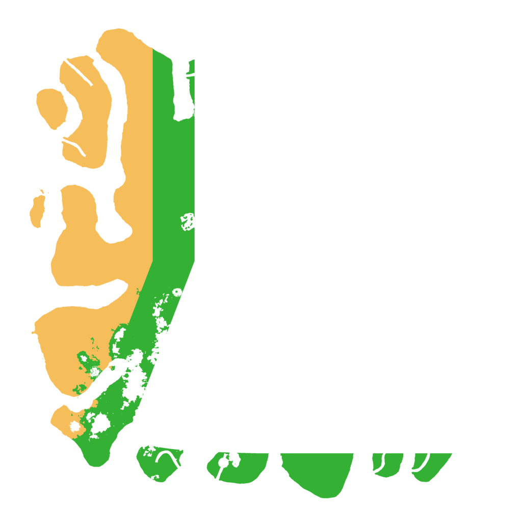 Biome Rust Map: Procedural Map, Size: 4500, Seed: 13858