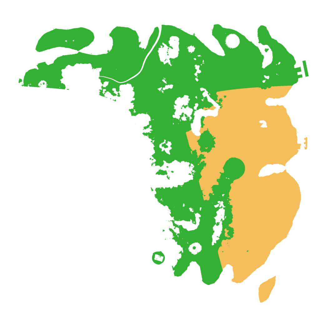 Biome Rust Map: Procedural Map, Size: 4000, Seed: 1899645217